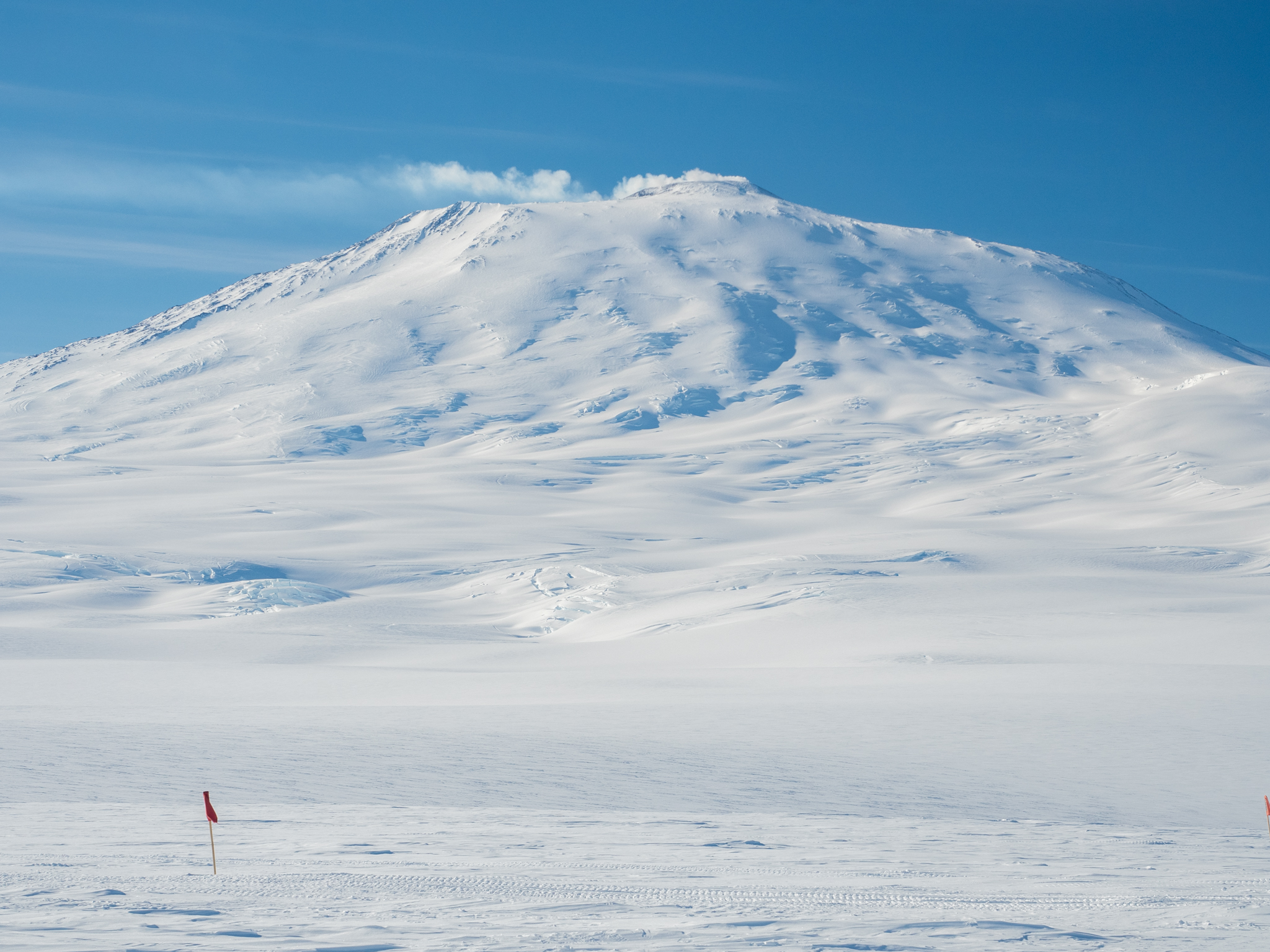 View of Mount Erebus.