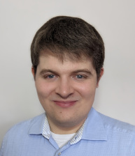 A headshot of a man